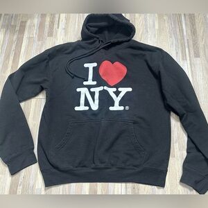 I Love New York Hoodie, Size XL